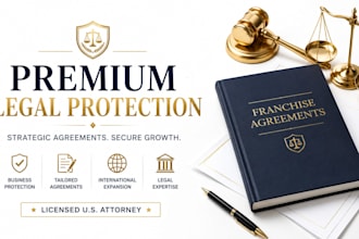 create a multi unit master franchise agreement package