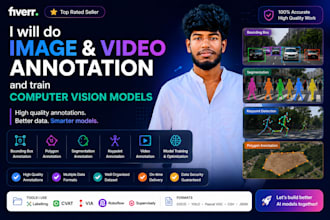do image and video annotation and train computer vision models