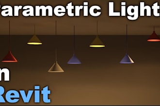 build professional bim lighting fixture families in revit