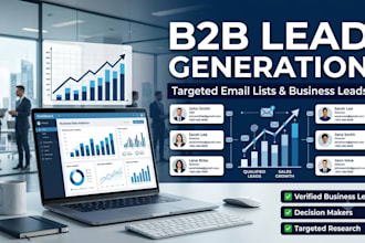 b2b lead generation and targeted email list building
