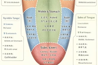 tcm face tongue palm diagnosis for holistic health