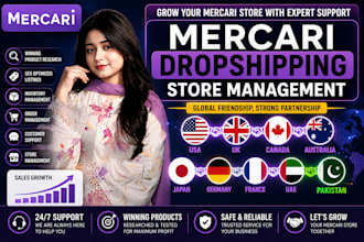 mercari dropshipping on profit share