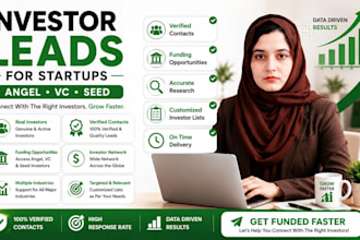 provide a verified email list of investors and angel investors