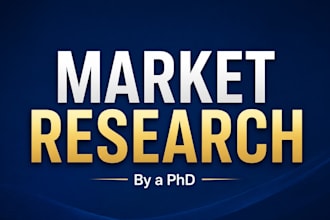 deliver investor ready market research for your startup