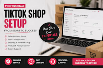 set up your tiktok shop seller account professionally