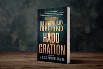 create a unique book cover design