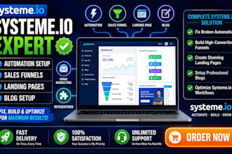 fix systeme io automation, systeme io sales funnel systeme io landing page, blog