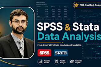 analyze your data in spss or stata