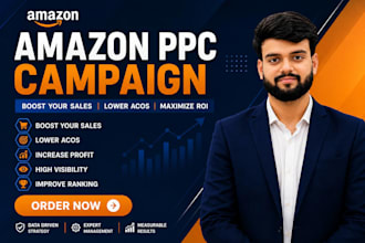 setup manage and optimize amazon PPC campaigns ads sponsored