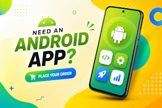 develop a high quality android app with modern UI