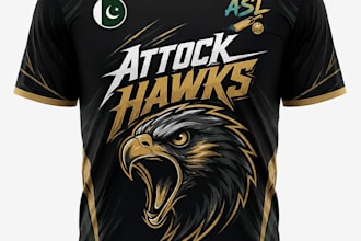 design professional logo and sports apparel for your brand
