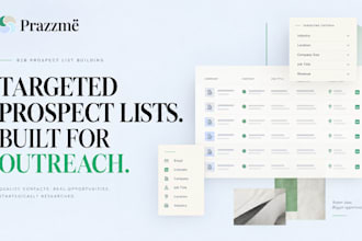 build a targeted b2b prospect list for lead generation