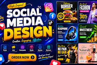 create scroll stopping facebook and instagram ad designs