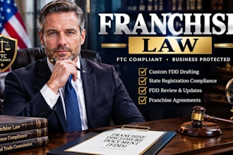 expertly review and update your USA franchise disclosure document fdd