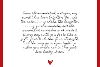 create personalized handwritten font notes and letters