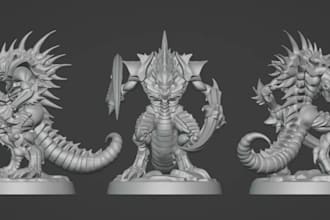 3dstl for printing, miniature,lychee slice,dlp resin printer,head bust sculpture