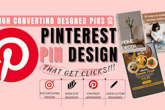design pinterest pins for marketing and traffic