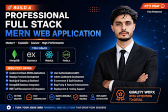 build a full stack mern web application