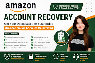 reinstate your amazon suspended seller account