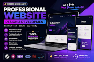 develop a custom wordpress website with advanced features