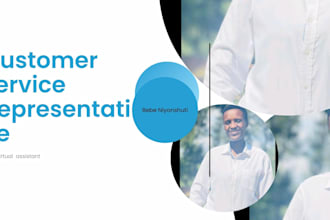 be professional customer service representative