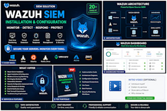 install and configure wazuh siem