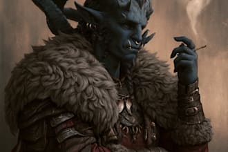 dnd character art and dnd character art