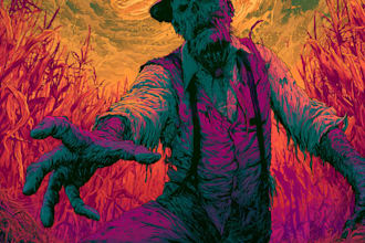 horror character illustration art