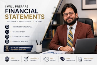 prepare profit and loss and balance sheet reports