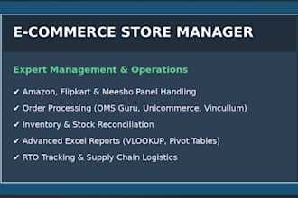 be your expert ecommerce warehouse and portal manager
