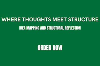 map the quiet architecture of your idea