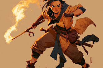 dnd character art and dnd character art
