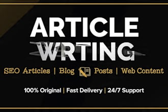 write articles, blog posts, and product descriptions