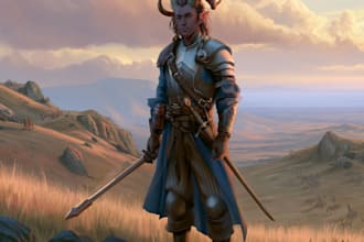 draw your dnd character portrait