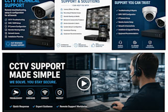 provide remote technical support for cctv hikvision and dahua systems
