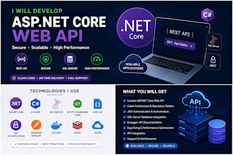 develop asp net core web API