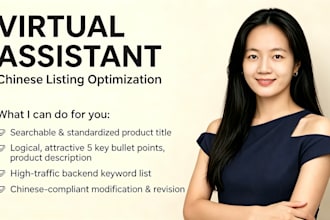 optimize SEO english listings for apparel and home goods