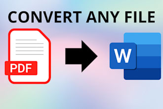 convert any file format to your desired format