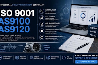 review and improve iso9001 as9100 quality documentation