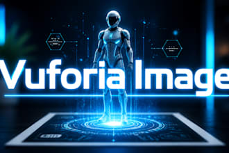 build unity3d vuforia image target augmented reality app