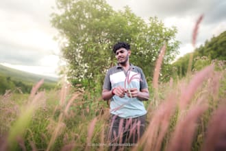do professional portrait photo editing