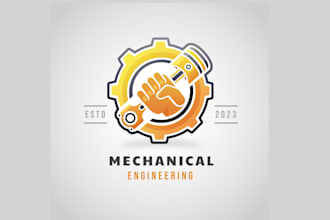 make plumbing heating construction mechanical logo
