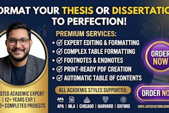 format your thesis in apa, mla, chicago, harvard