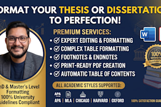 format and edit your thesis or dissertation in apa mla