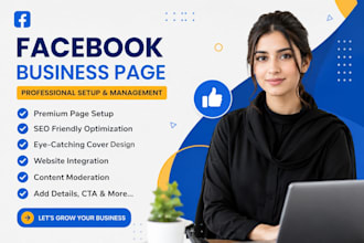 create and manage your facebook business page professionally