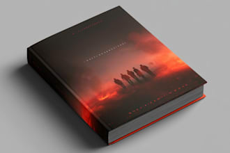 do fantasy book cover design, thriller book cover