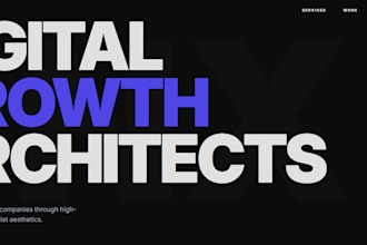 create websites using fronted development