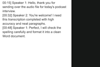 do accurate audio transcription and video transcription