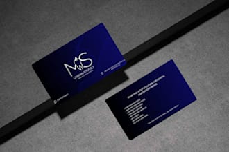 design a premium luxury business card
