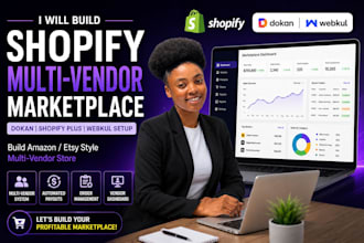 build multi vendor ecommerce marketplace website or multi vendor website